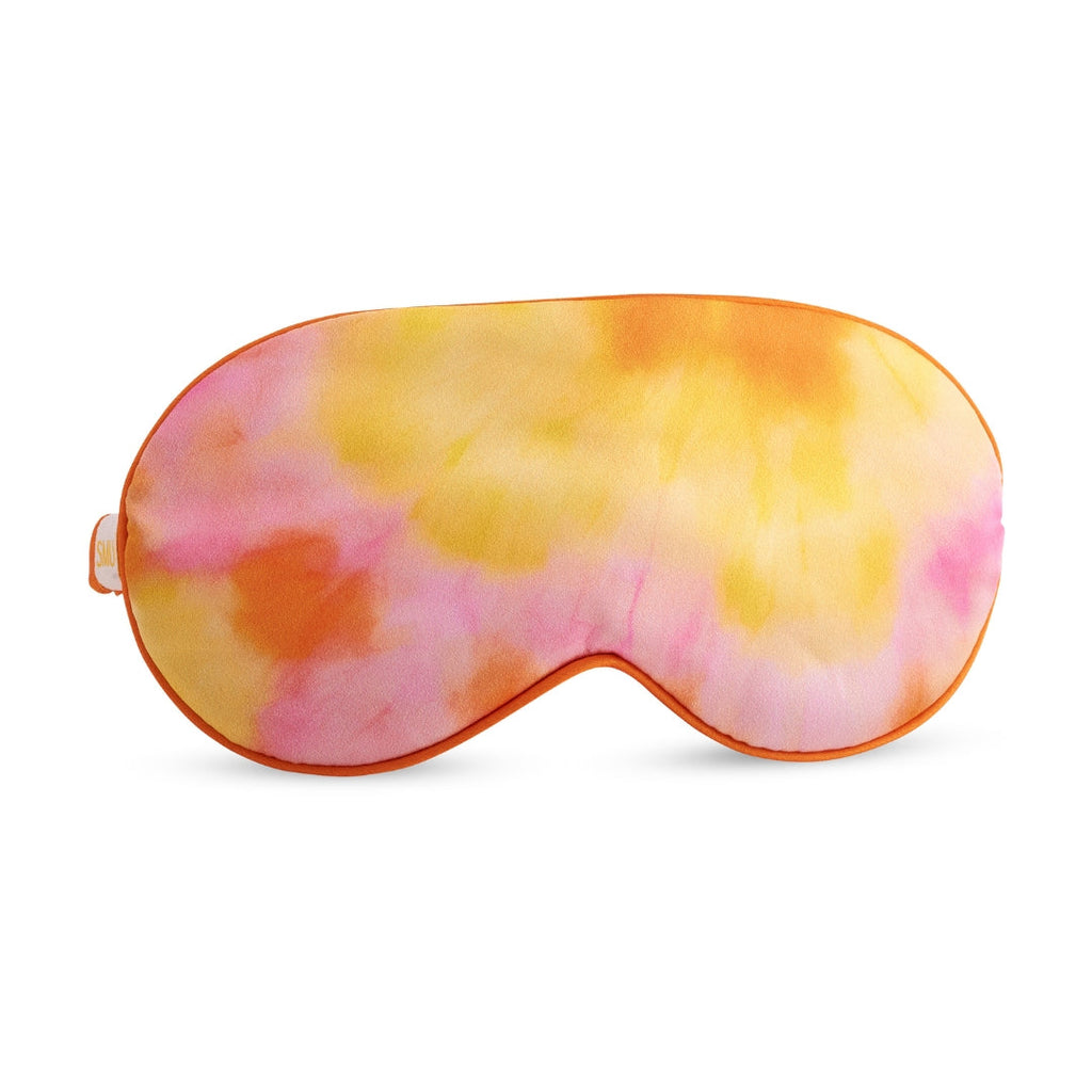 Satin Sleep Mask - Orange Tie Dye Sleep Mask Only