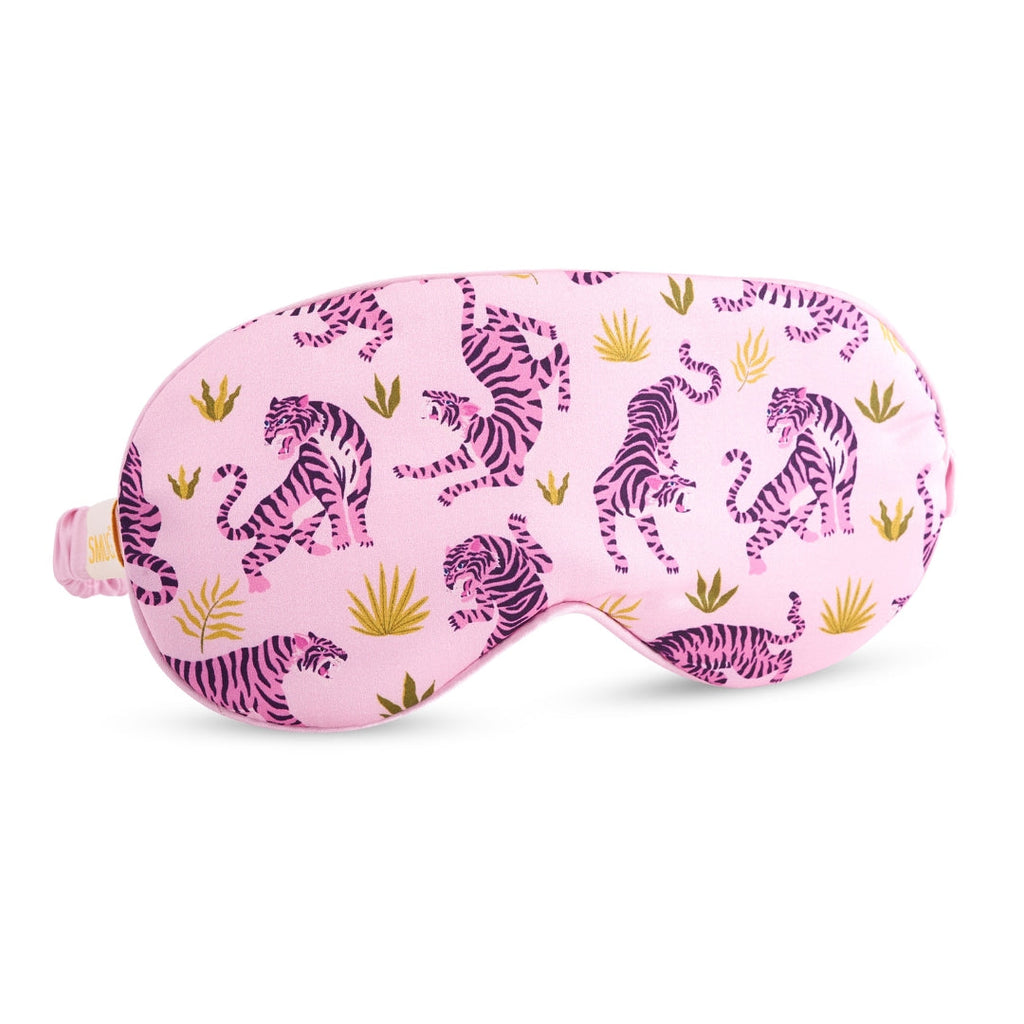 Satin Sleep Mask - Pink Tiger Sleep Mask Only
