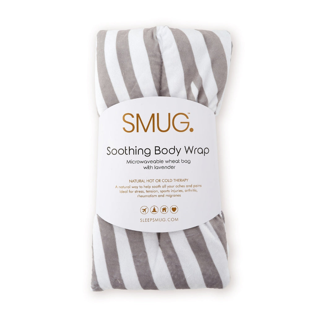 Soothing Body Wrap Wheat Bag Infused with Lavender Oil - Zebra Print