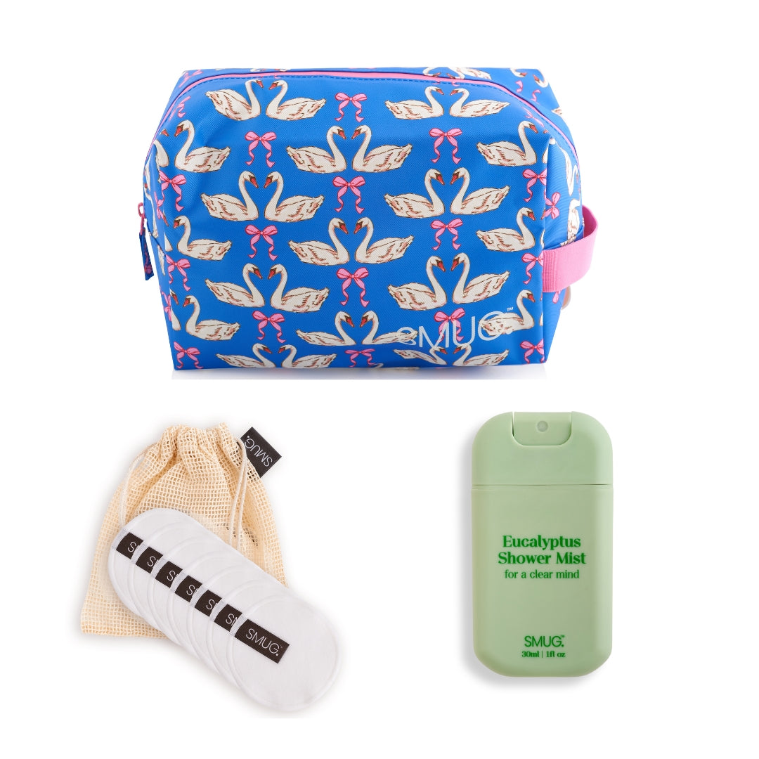 Store & Spa Set - Various Prints Swans And Bows