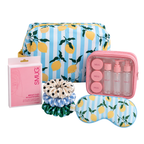 The Weekend Away Gift Set - Lemon Stripe