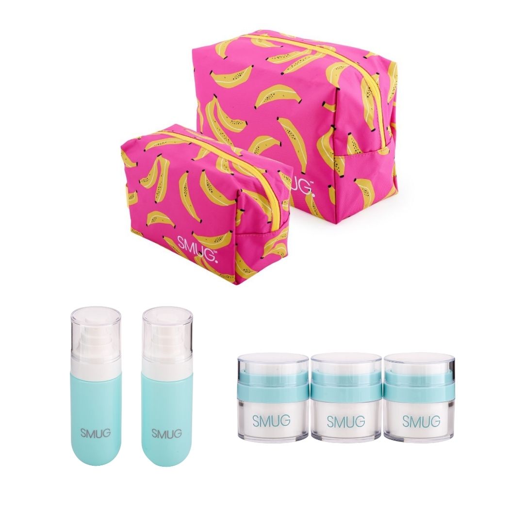 The Travel Essentials Set - Various Prints Banana