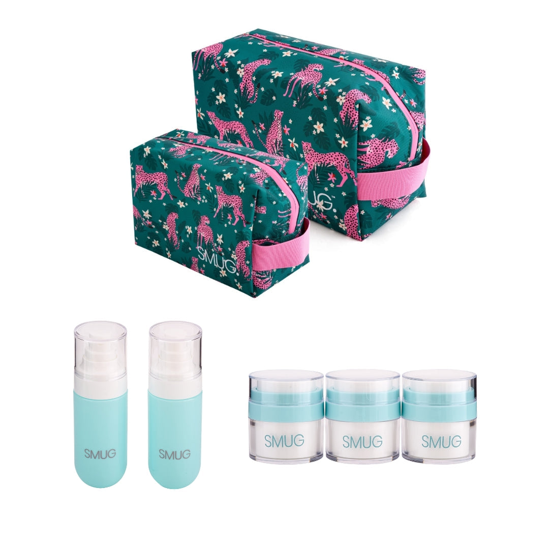 The Travel Essentials Set - Various Prints Cheetah