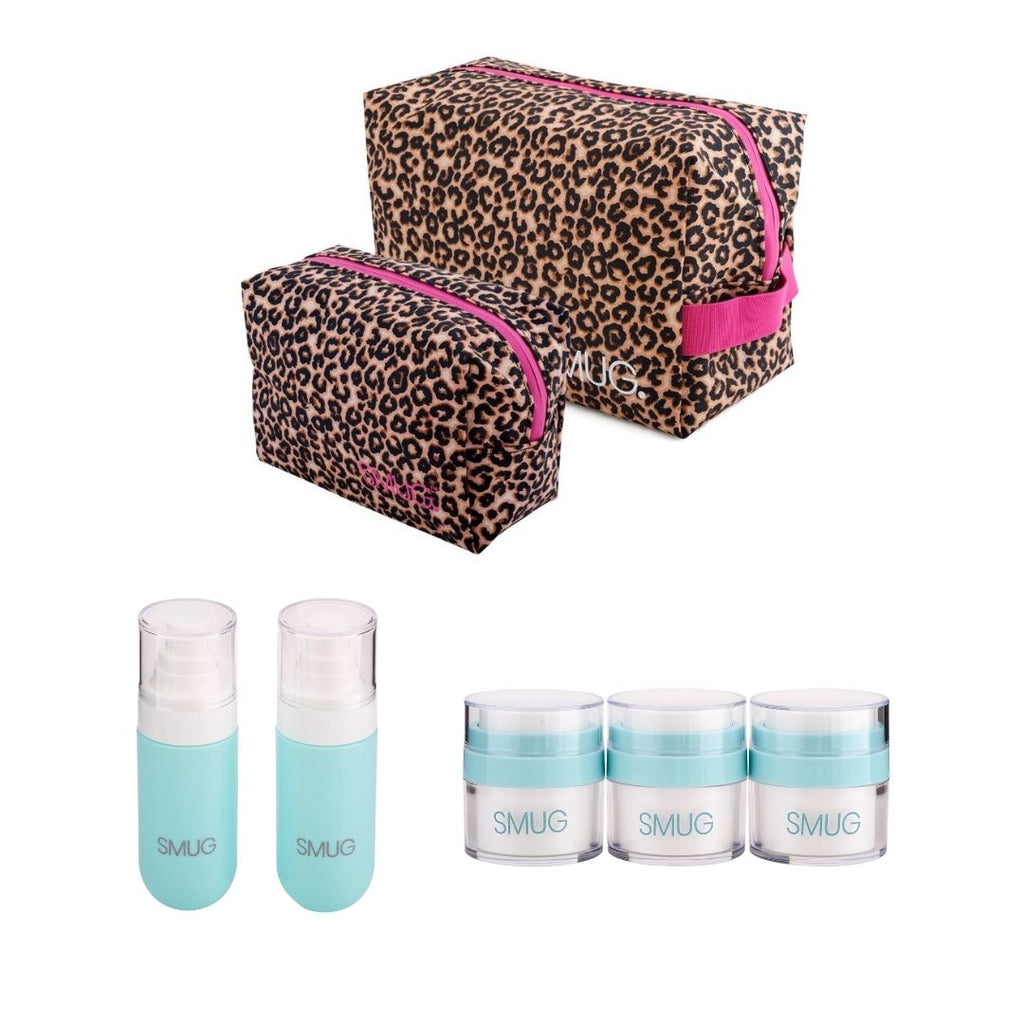 The Travel Essentials Set - Various Prints Leopard