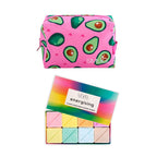 Wake-Up Wash Bag Set – Various Prints Avocado