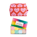 Wake-Up Wash Bag Set – Various Prints Hearts