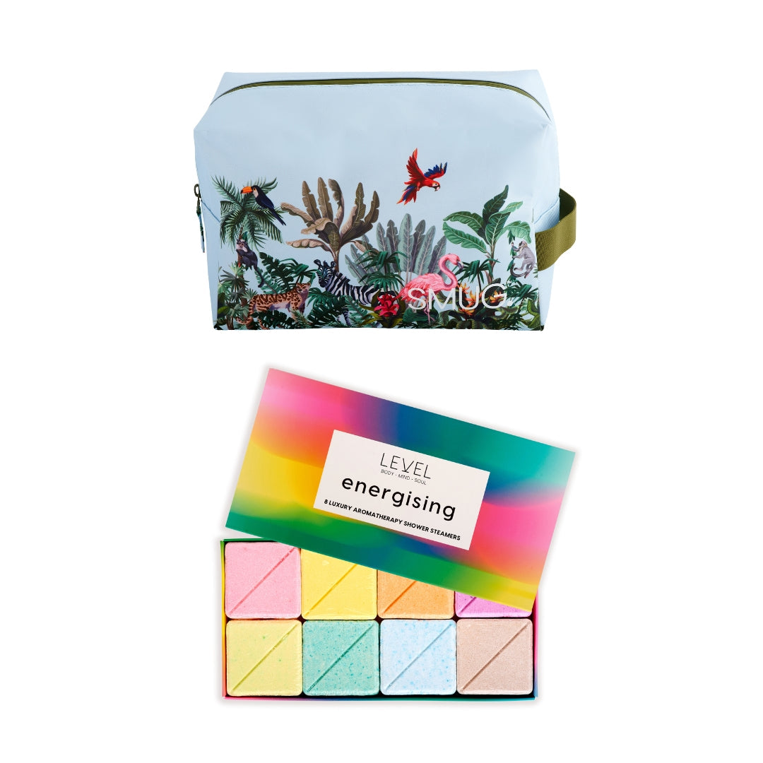 Wake-Up Wash Bag Set – Various Prints Jungle