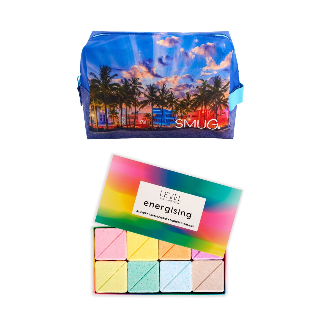 Wake-Up Wash Bag Set – Various Prints Miami