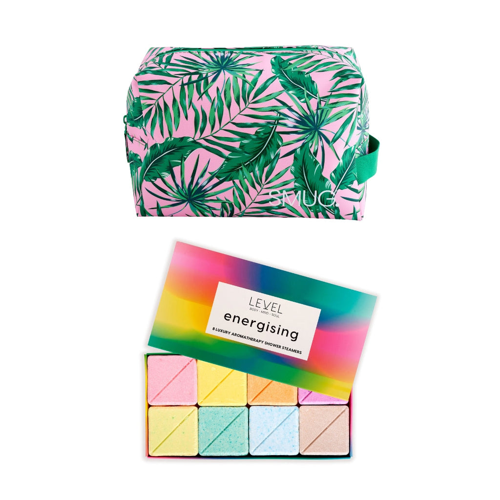 Wake-Up Wash Bag Set – Various Prints Palm
