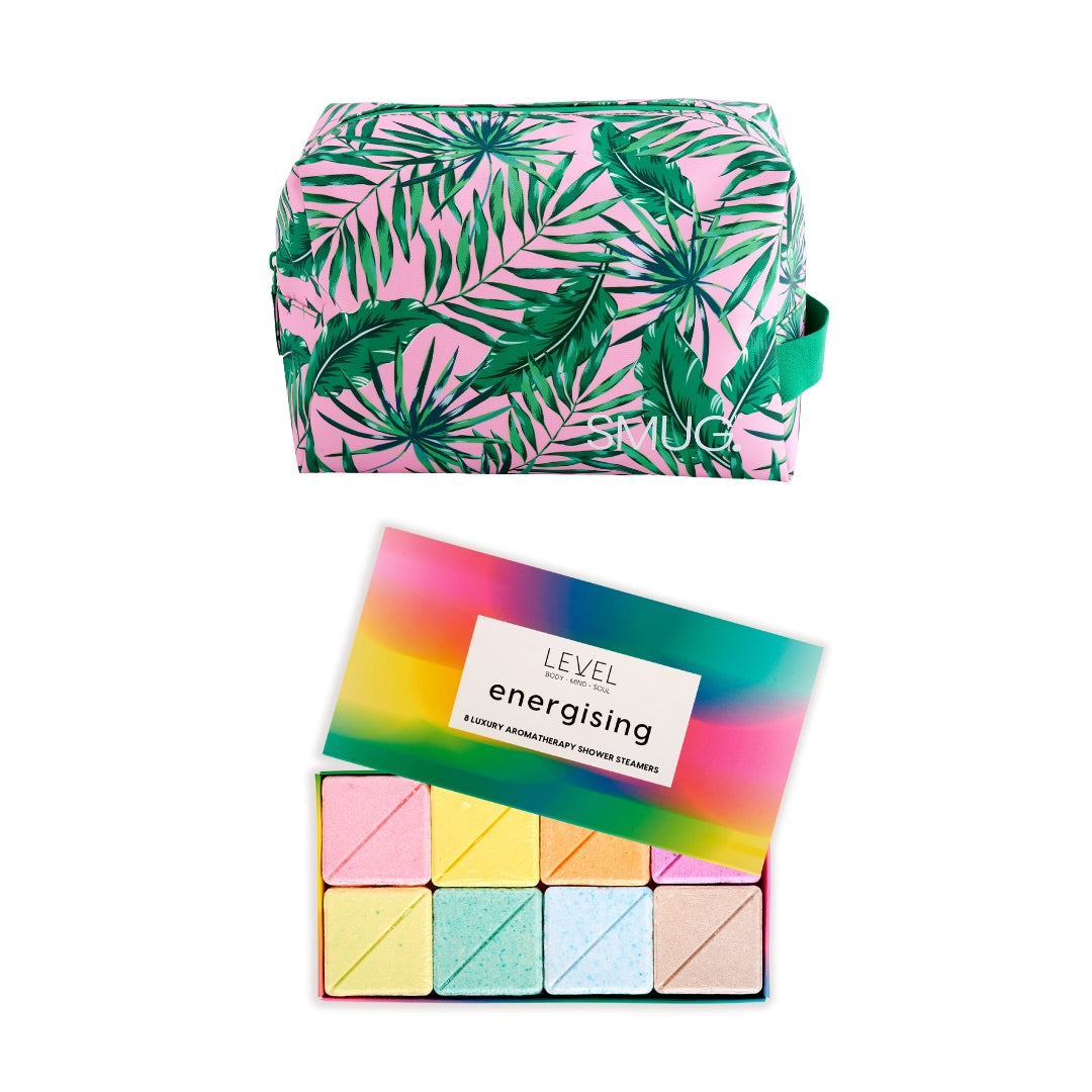 Wake-Up Wash Bag Set – Various Prints Palm