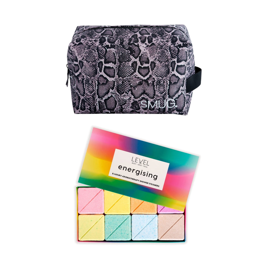 Wake-Up Wash Bag Set – Various Prints Snake