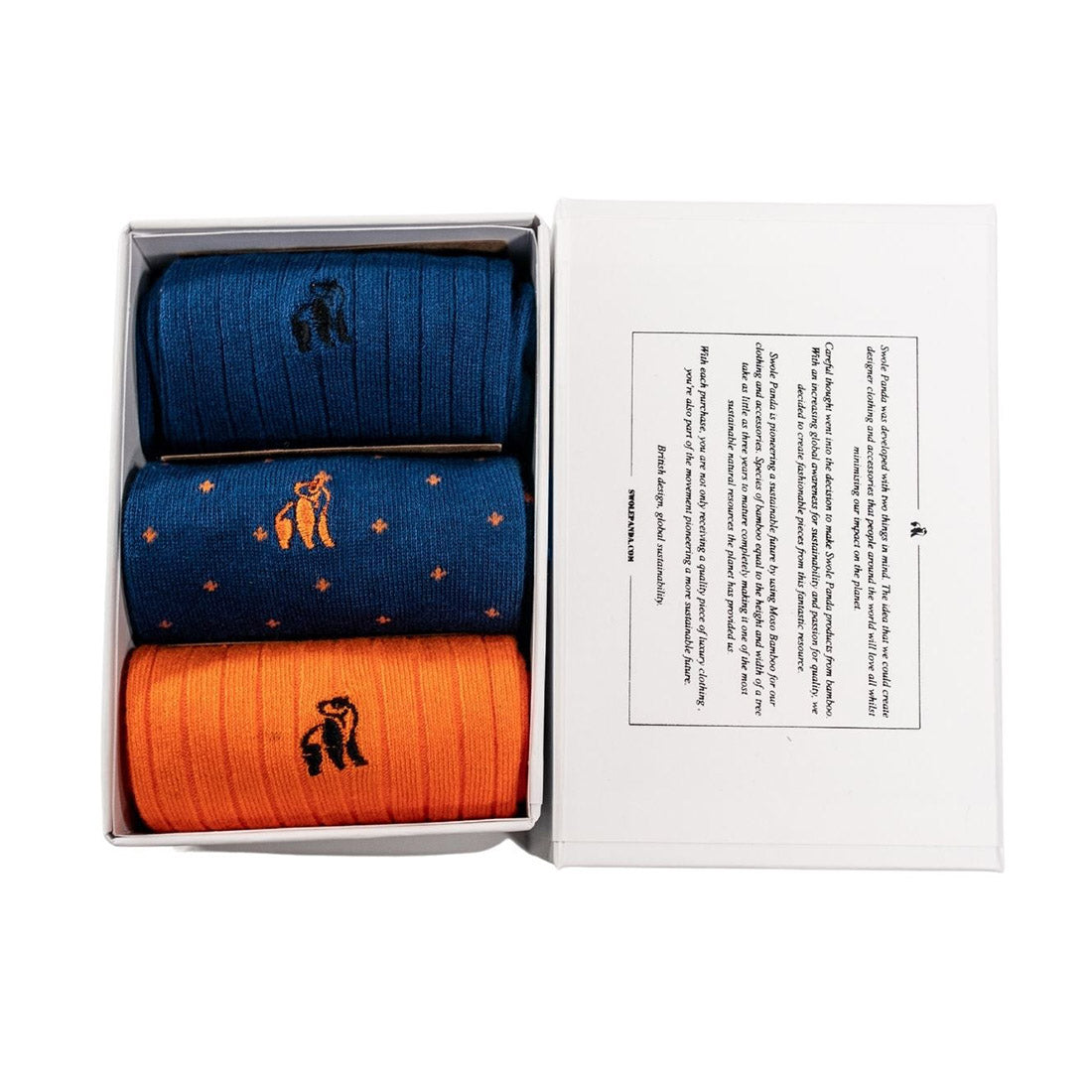 Simply Style Sock Box - 3 Pairs of Bamboo Socks (His) Build Your Own