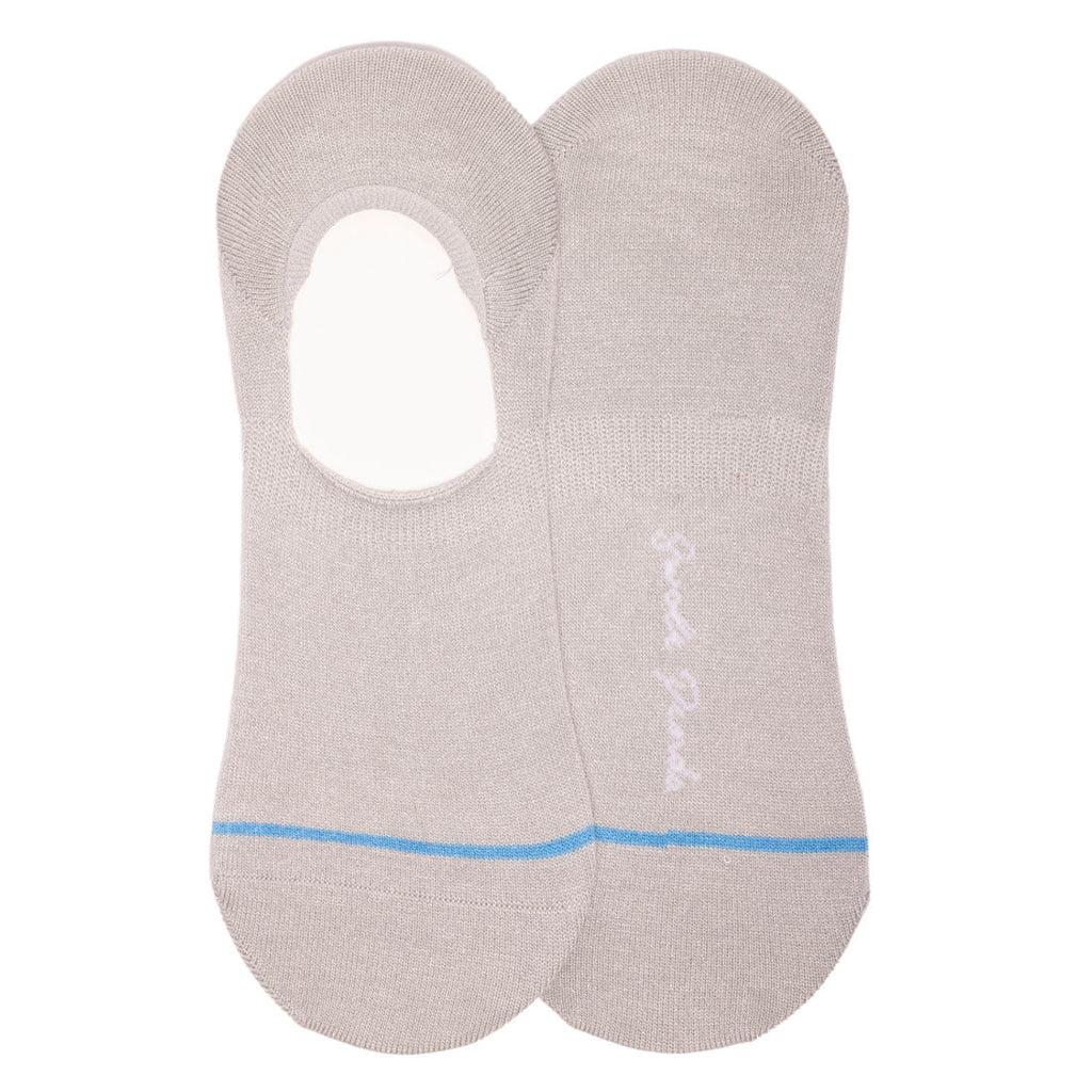 Light Grey "No-Show" Bamboo Socks UK 4-7 (US 5-7.5 EU 37-40)
