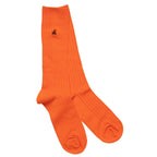 Orange Bamboo Socks