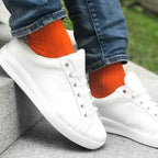Orange Bamboo Socks
