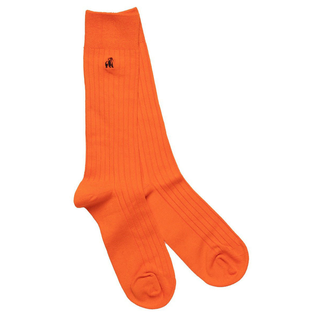 Sustainable Bamboo Socks, Made to Last Orange