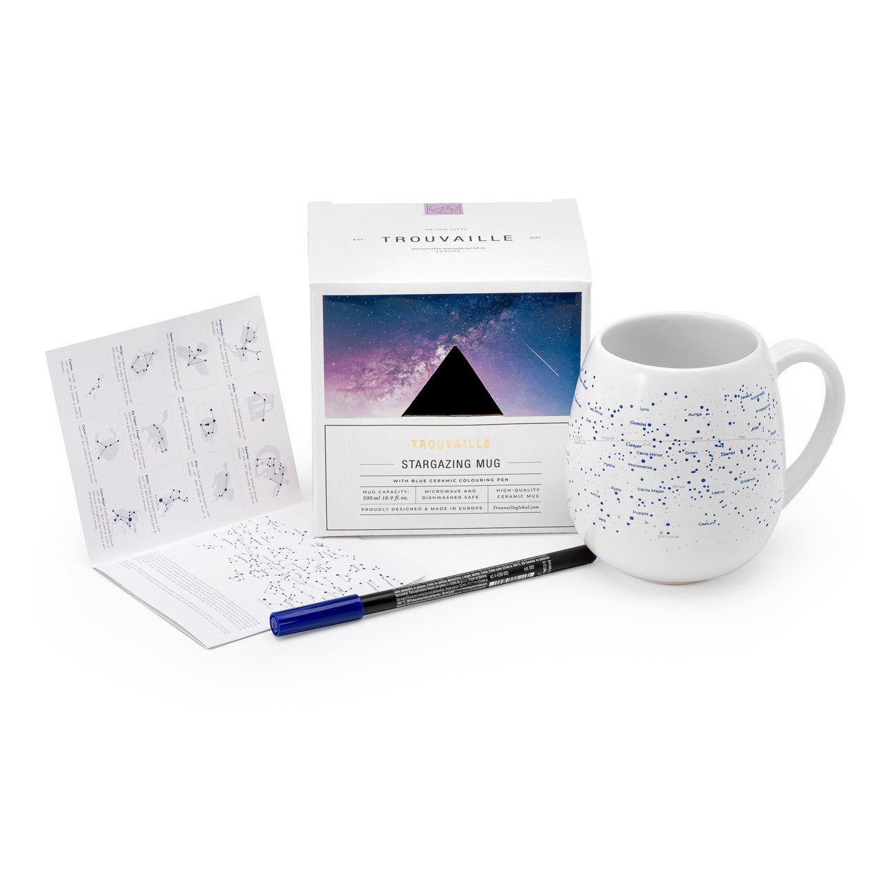 Stargazing Colour In Mug With Ceramic Pen