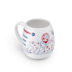 Tennessee Map Color In Travel Mug