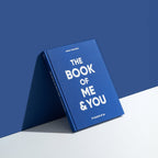 The Book of Me & You – Shared Memory Book for Grown-Ups and Children Blue