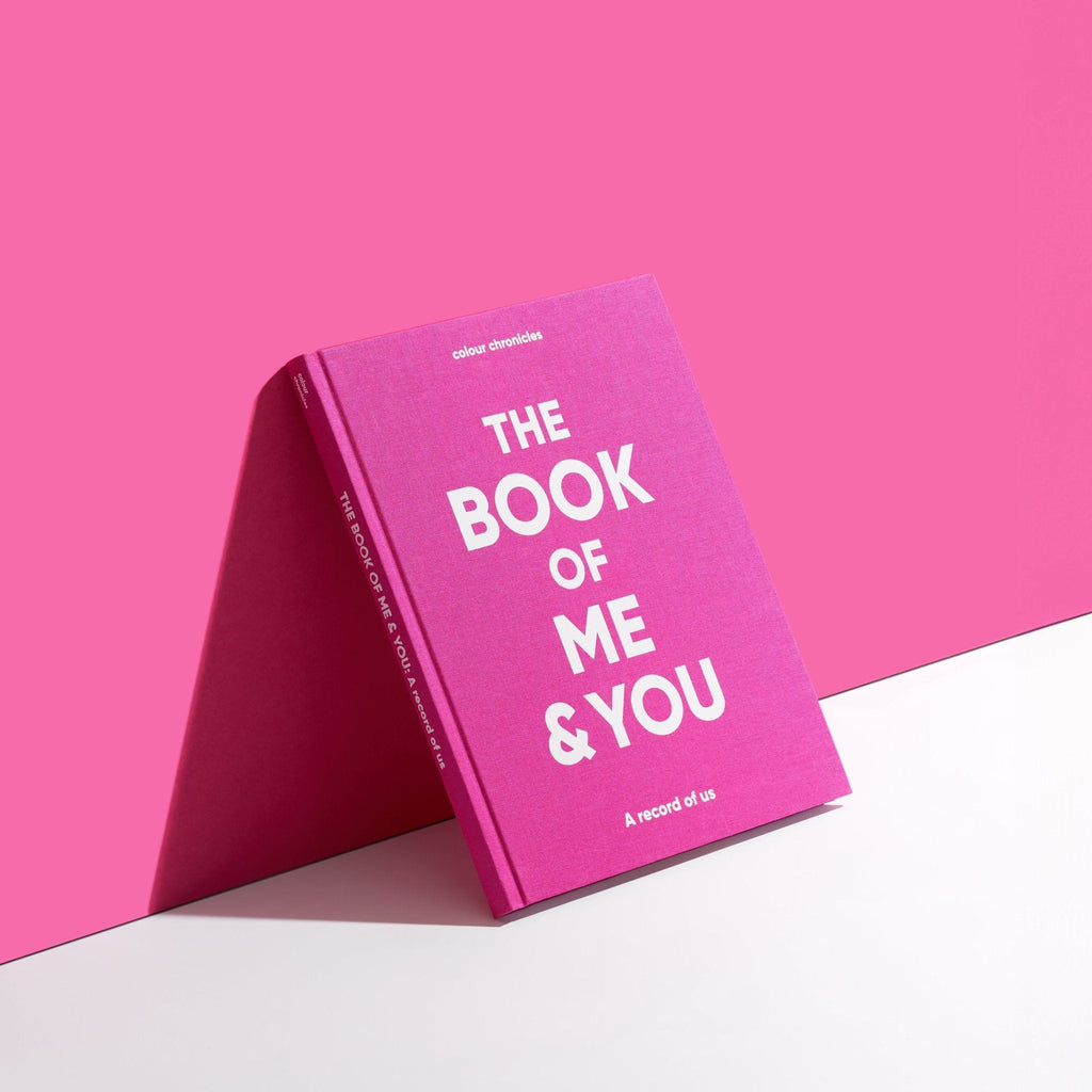 The Book of Me & You – Shared Memory Book for Grown-Ups and Children Pink