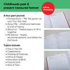 The Book of Me & You – Shared Memory Book for Grown-Ups and Children