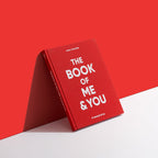 The Book of Me & You – Shared Memory Book for Grown-Ups and Children Red