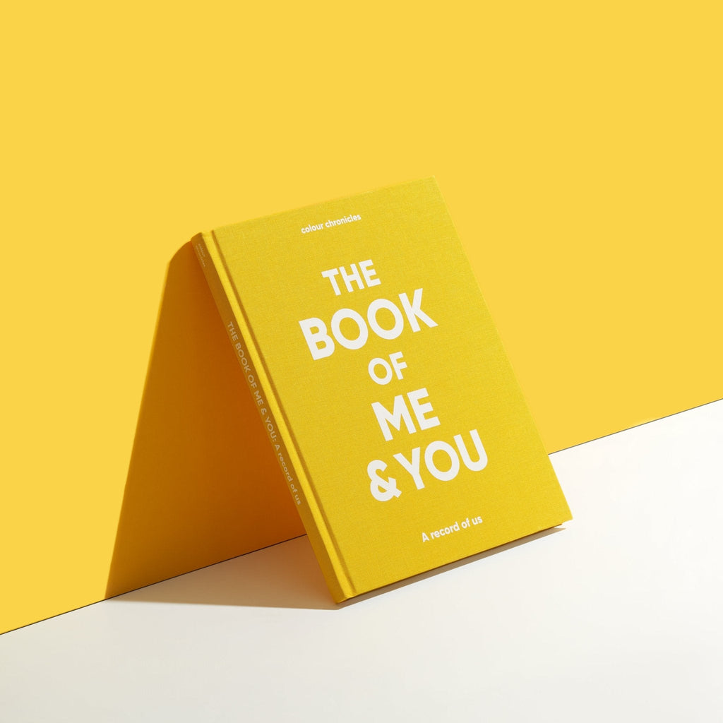 The Book of Me & You – Shared Memory Book for Grown-Ups and Children Yellow