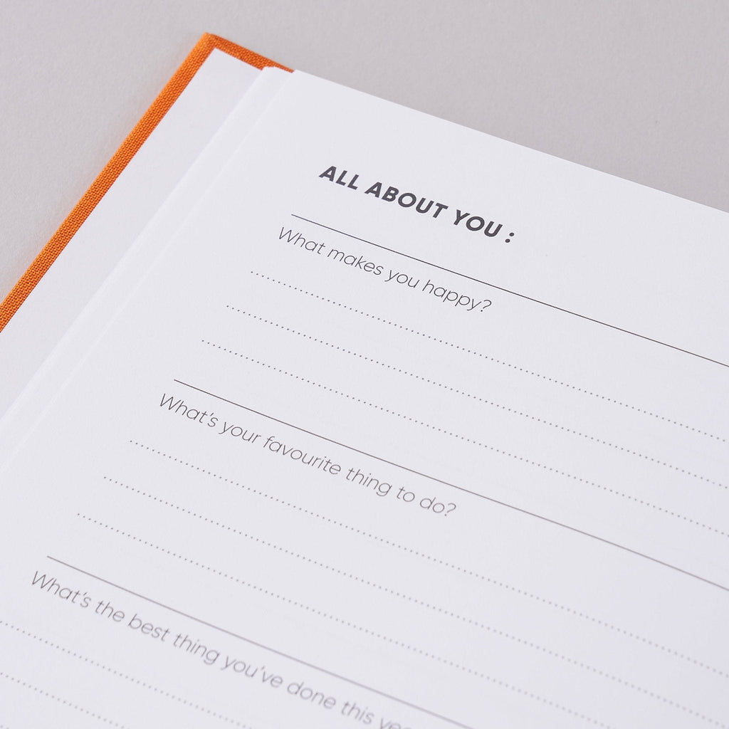 The Book of You - Record of Childhood Memory Book (Ages 1–16)