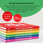 The Book of You - Record of Childhood Memory Book (Ages 1–16)