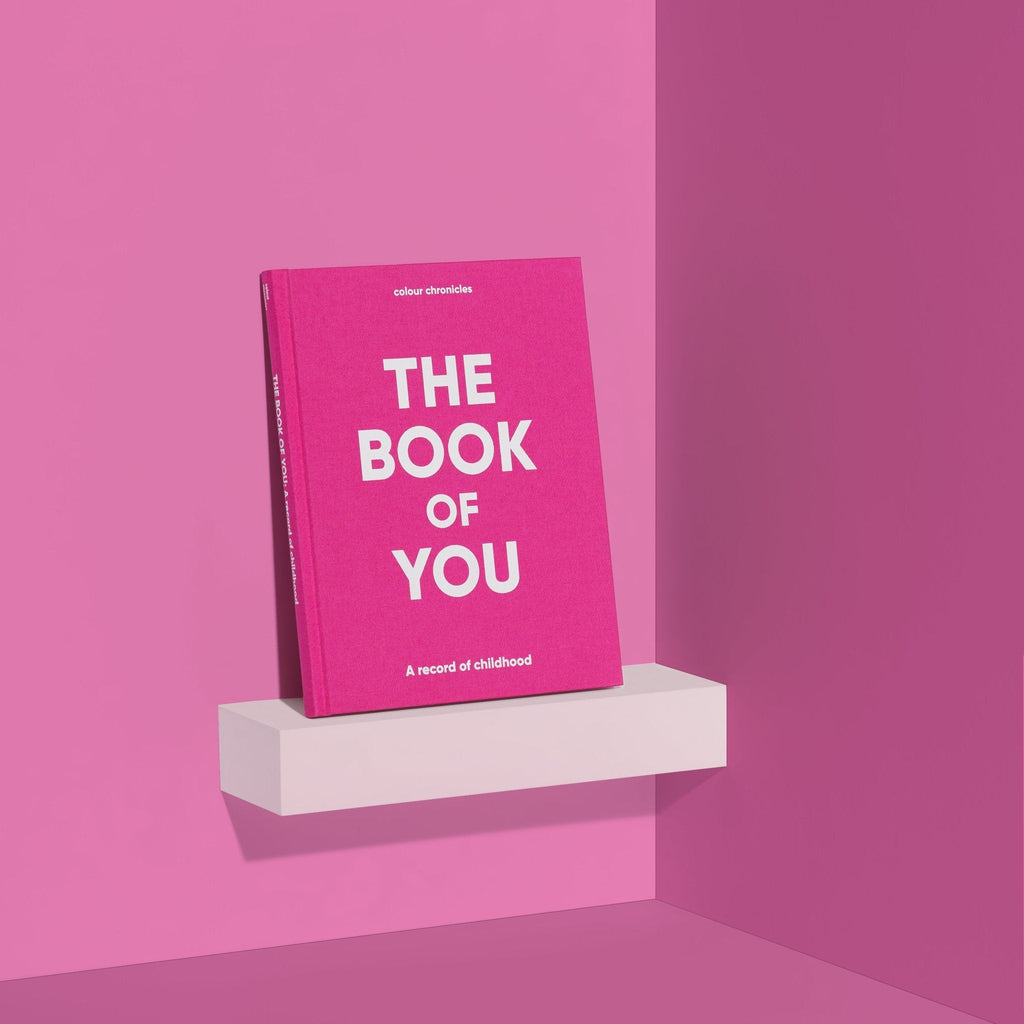 The Book of You - Record of Childhood Memory Book (Ages 1–16) Pink