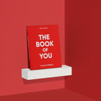The Book of You - Record of Childhood Memory Book (Ages 1–16) Red