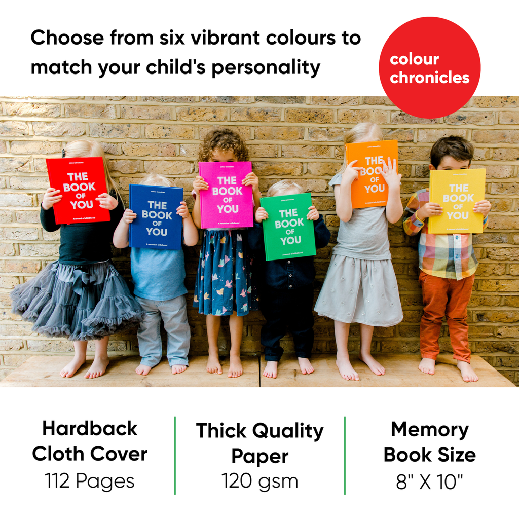 The Book of You - Record of Childhood Memory Book (Ages 1–16)