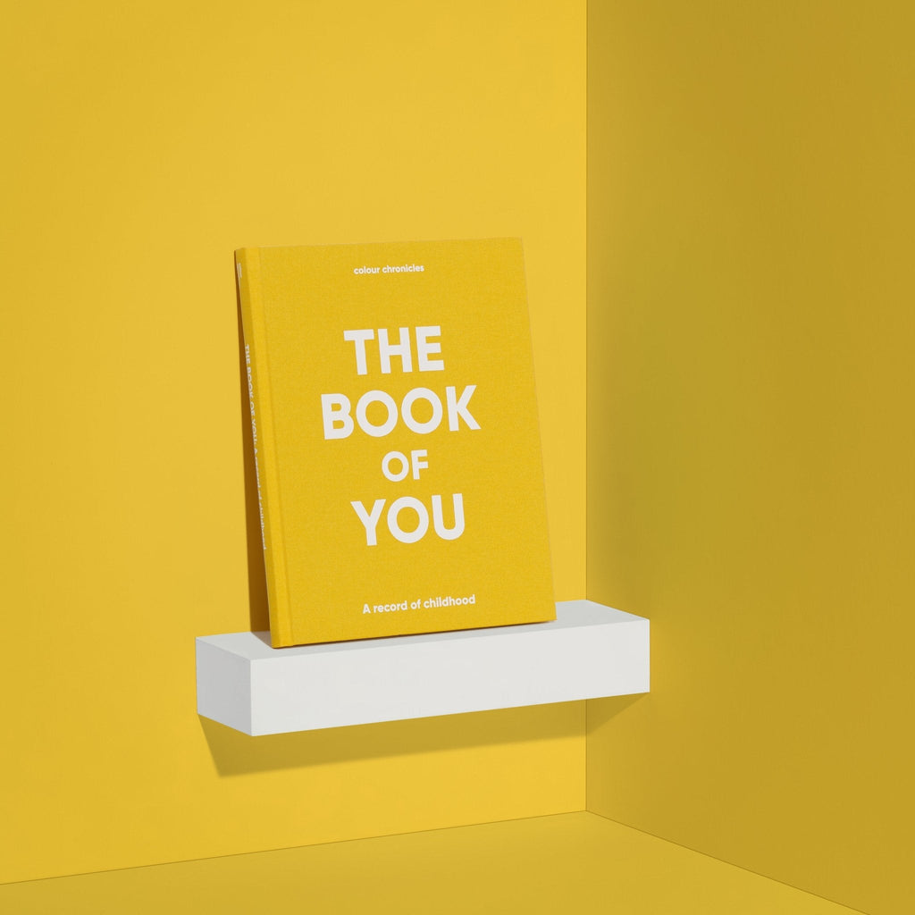 The Book of You - Record of Childhood Memory Book (Ages 1–16) Yellow