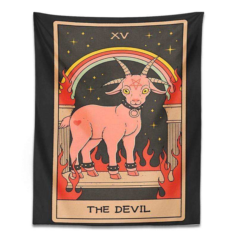The Devil Tarot Tapestry Default Title