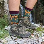 Orange Lover 4 Bamboo Sock Set