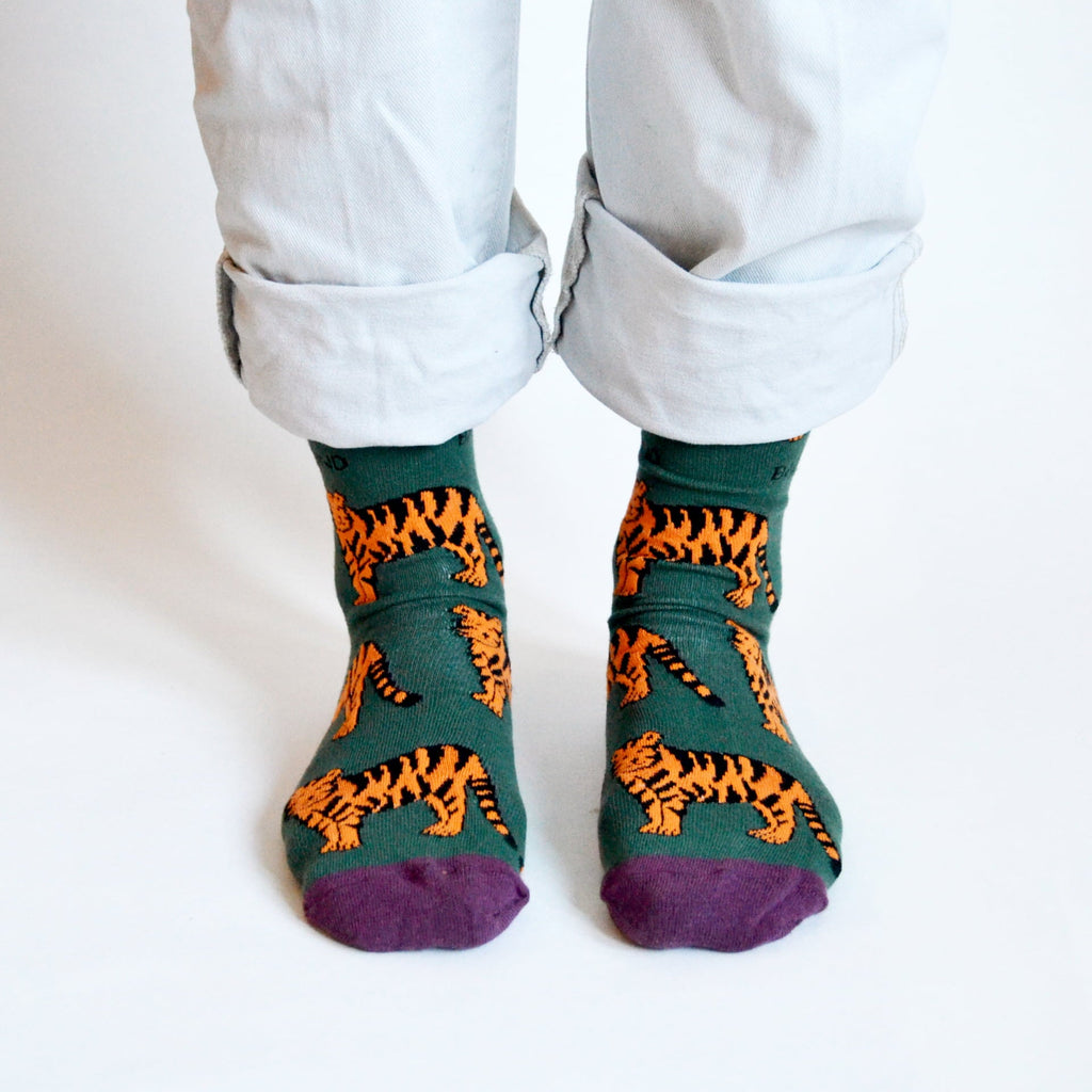 Green Lover 3 Bamboo Sock Set