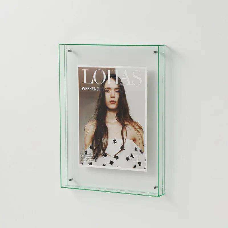 Transparent Acrylic Picture Frame fluorescent green