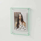 Transparent Acrylic Picture Frame fluorescent green
