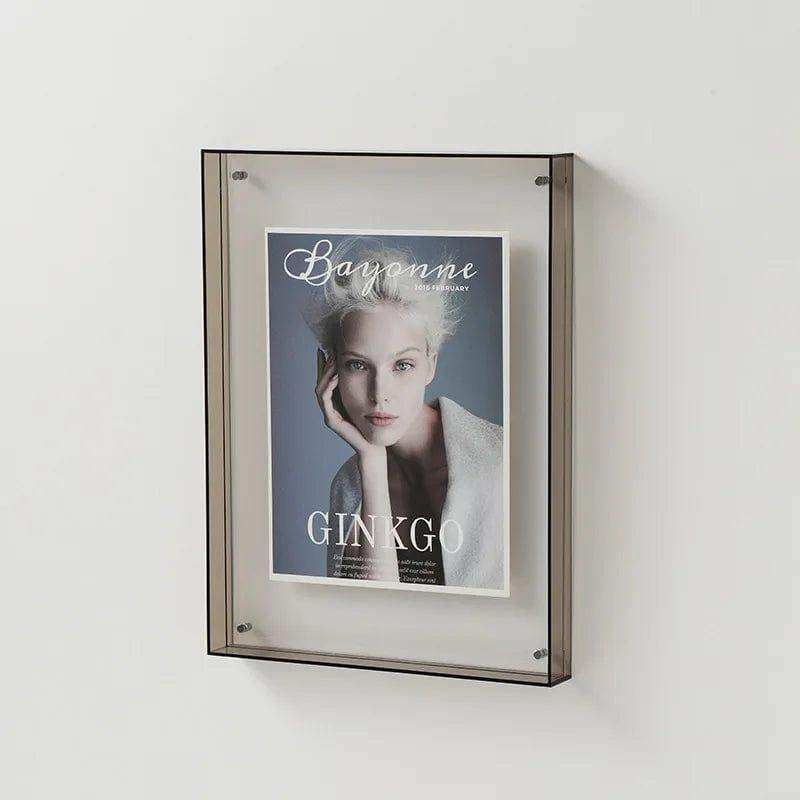 Transparent Acrylic Picture Frame grey