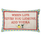 When Life Gives You Lemons Needlepoint Cushion