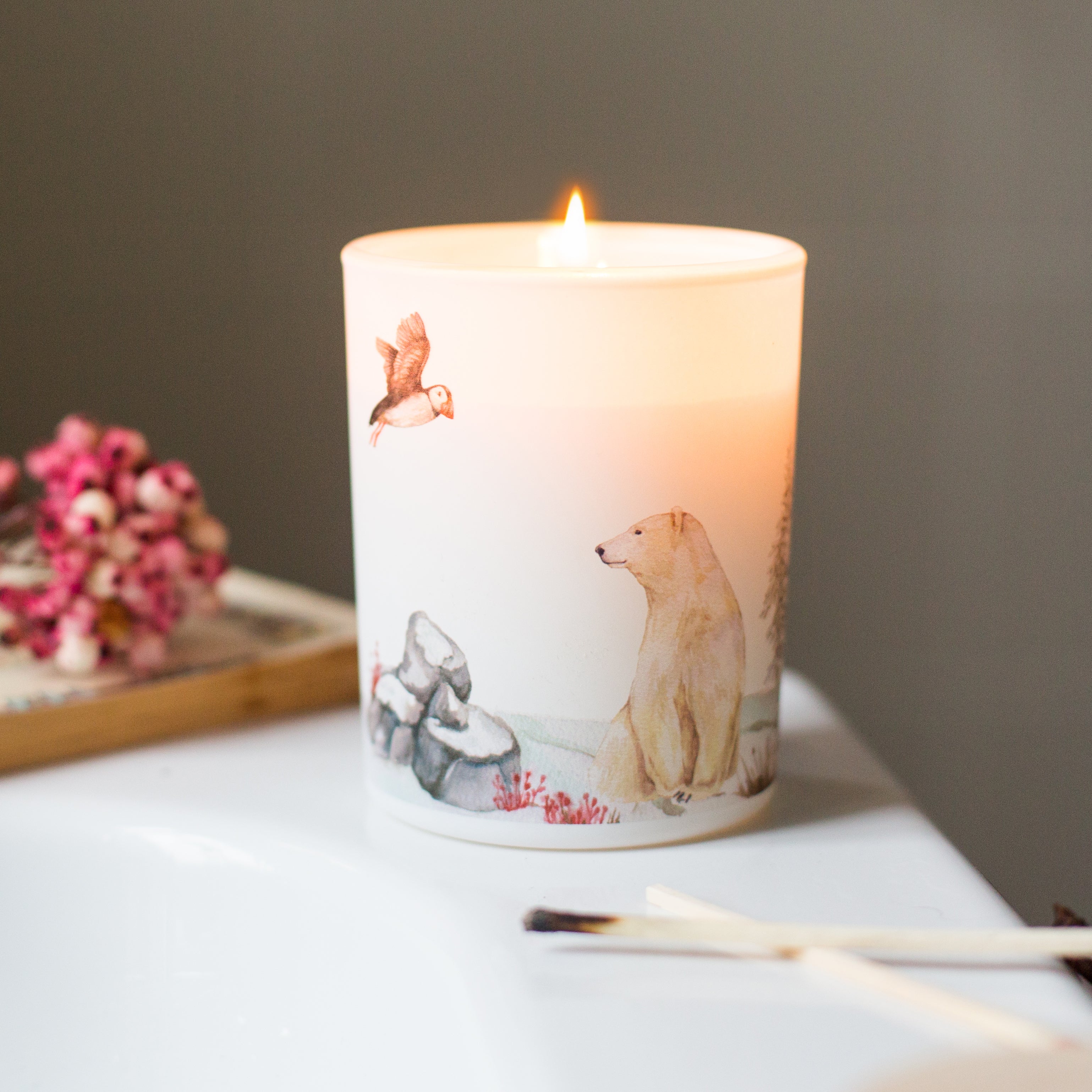 Tundra Soy Scented Candle | Relaxing Cashmere & Sandalwood