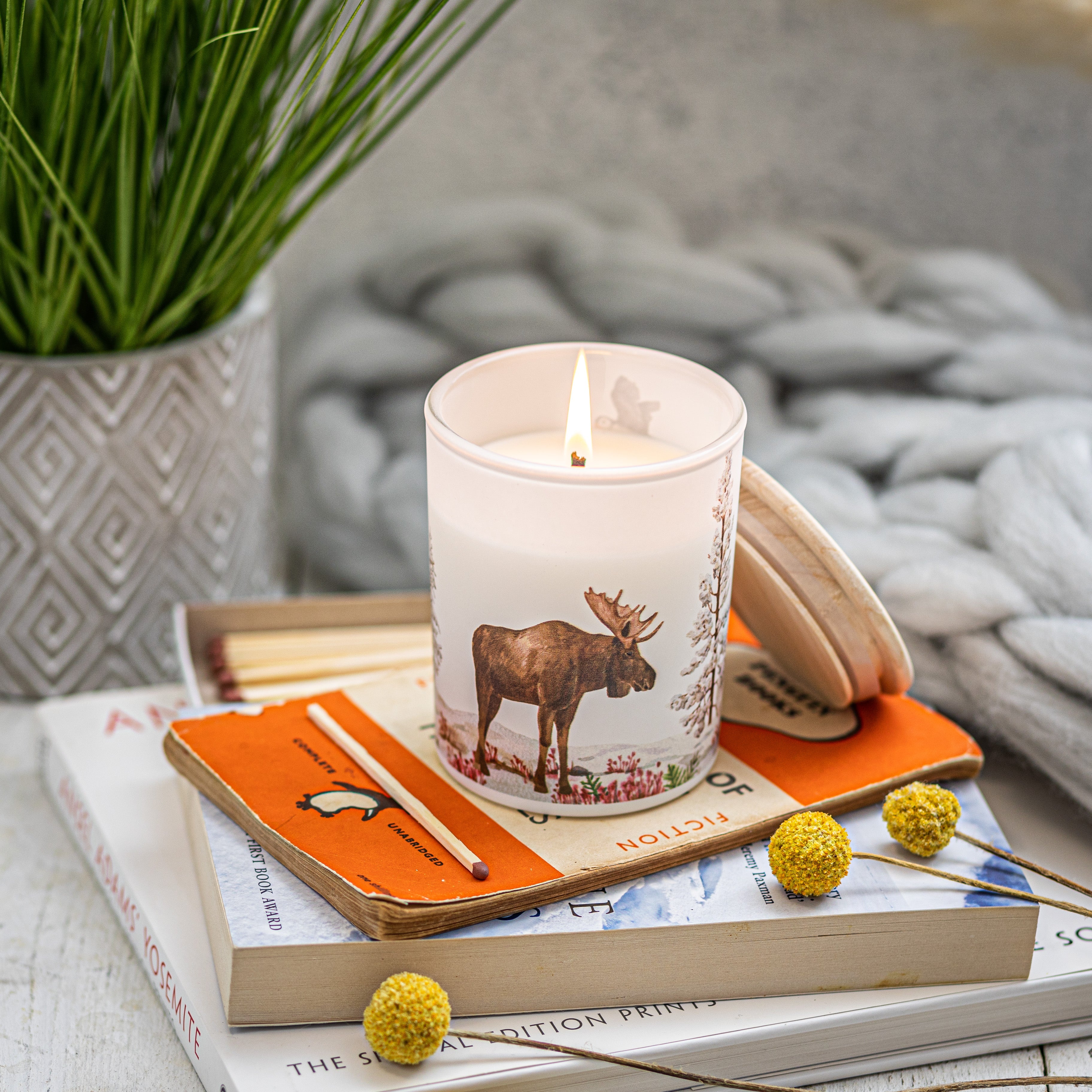 Tundra Soy Scented Candle | Relaxing Cashmere & Sandalwood