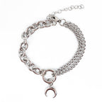 Selene Crescent Moon Bracelet