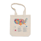 US Book Lover's Color In Totebag Default Title