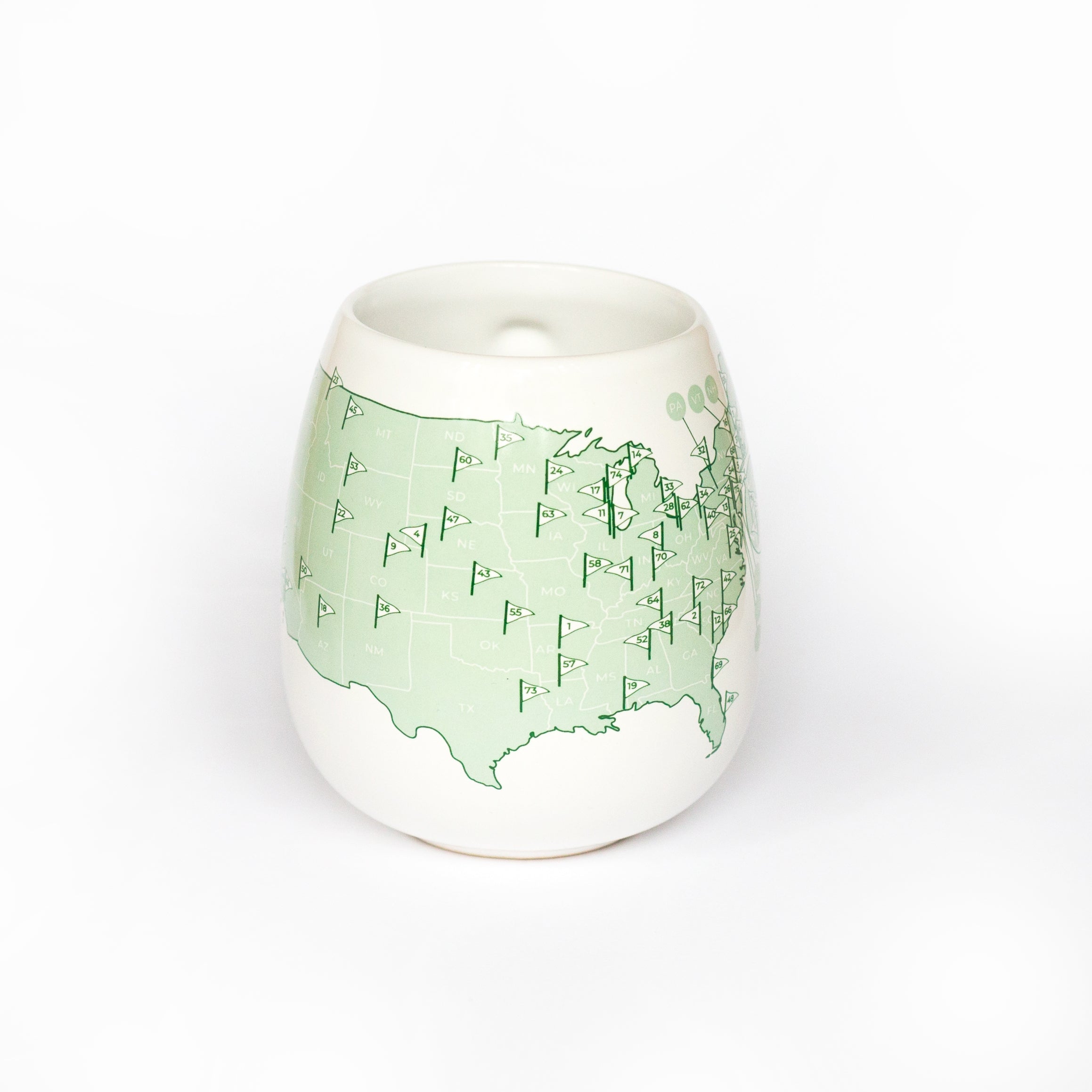 US Golfer's Color In Mug