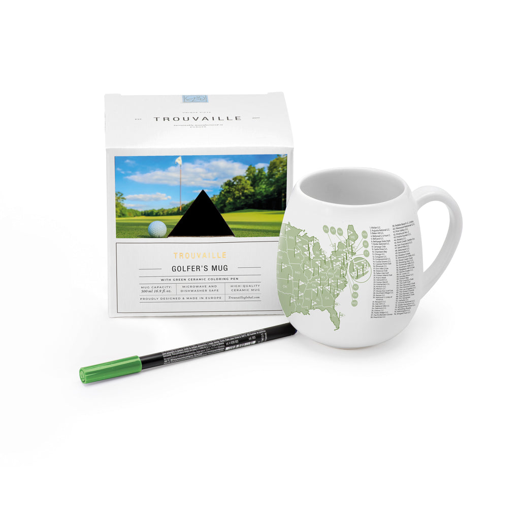 US Golfer's Color In Mug
