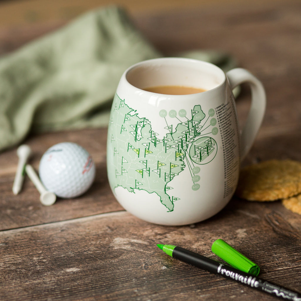 US Golfer's Color In Mug