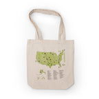 US National Parks Color In Travel Tote