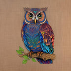 Wooden Animal and Nature Puzzles Owl