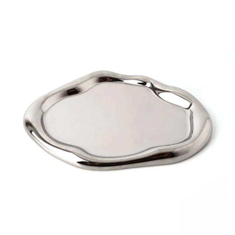 Wobbly Chrome Tray Small